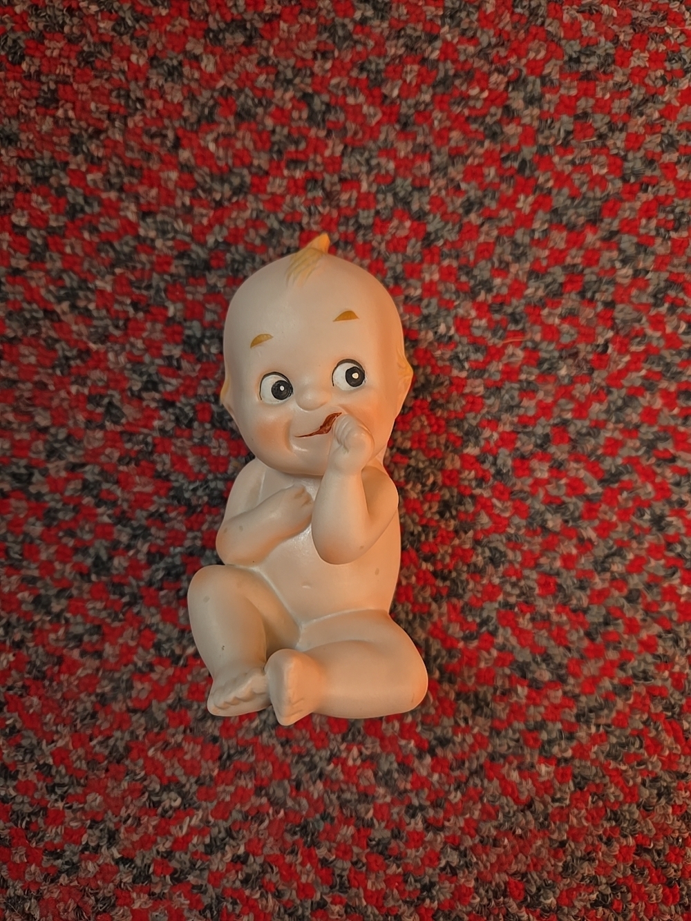Kewpie Classic Vintage Baby Figurine Marked KW 228 On Bottom Good Cond